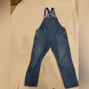 Gap Overalls slouchy fit.